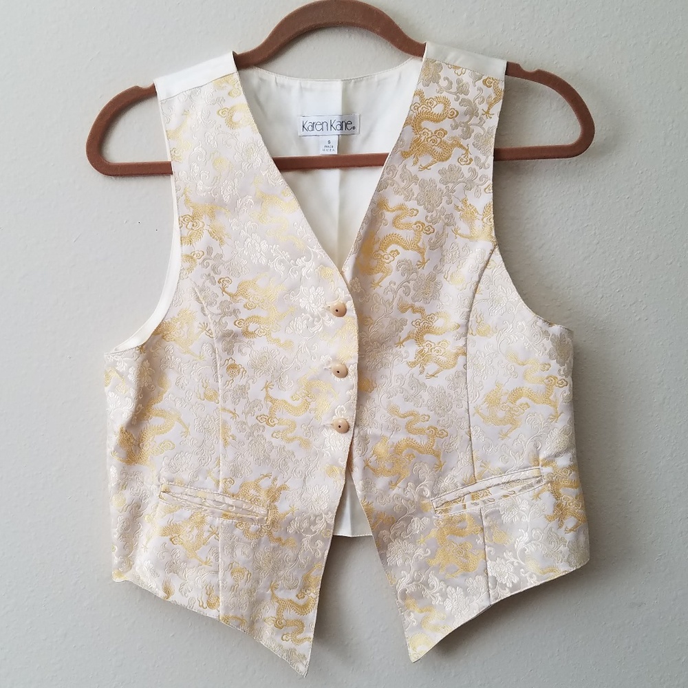 Karen Kane silk vest